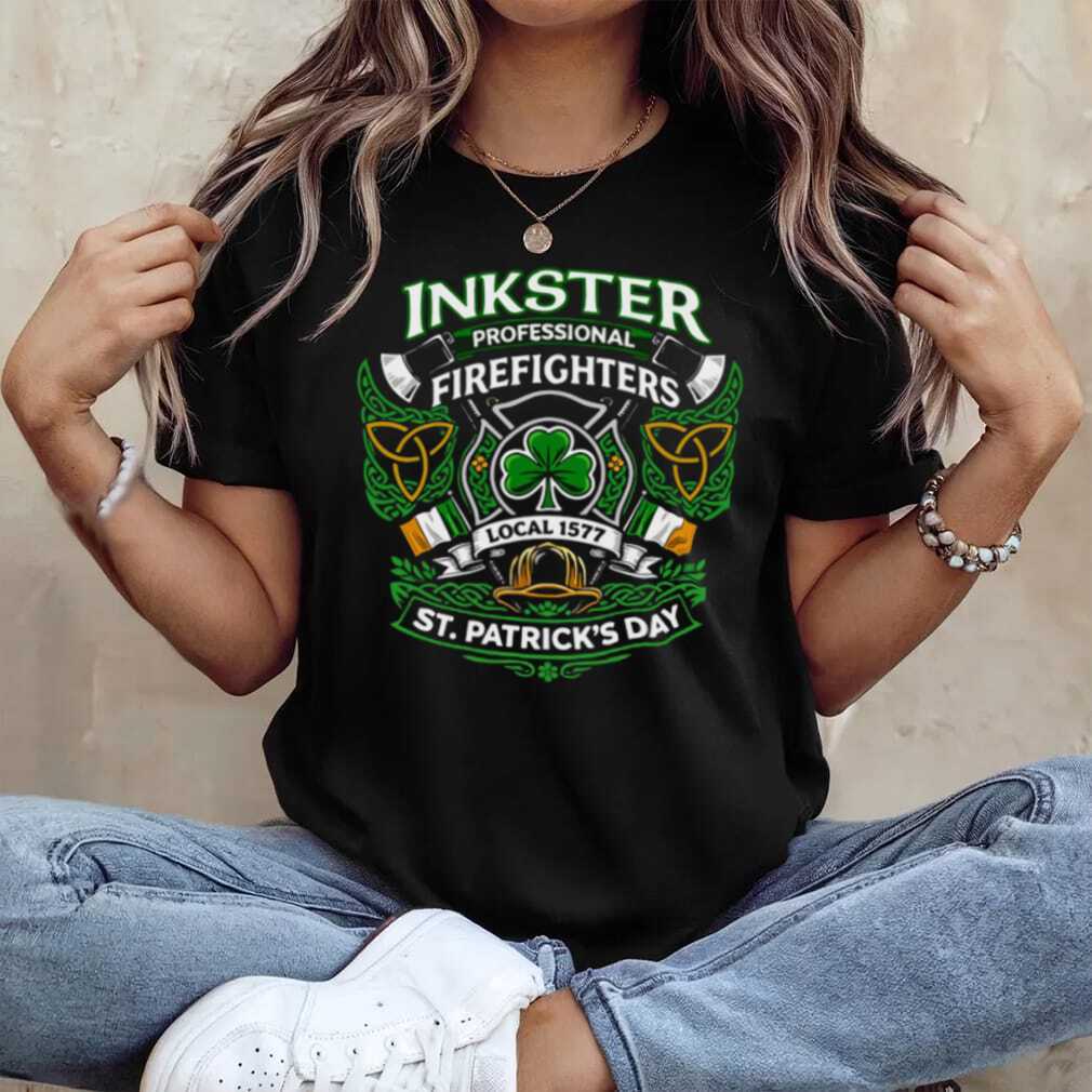 Inkster Professional Firefighters Local 1577 St. Patrick’s Day T Shirt