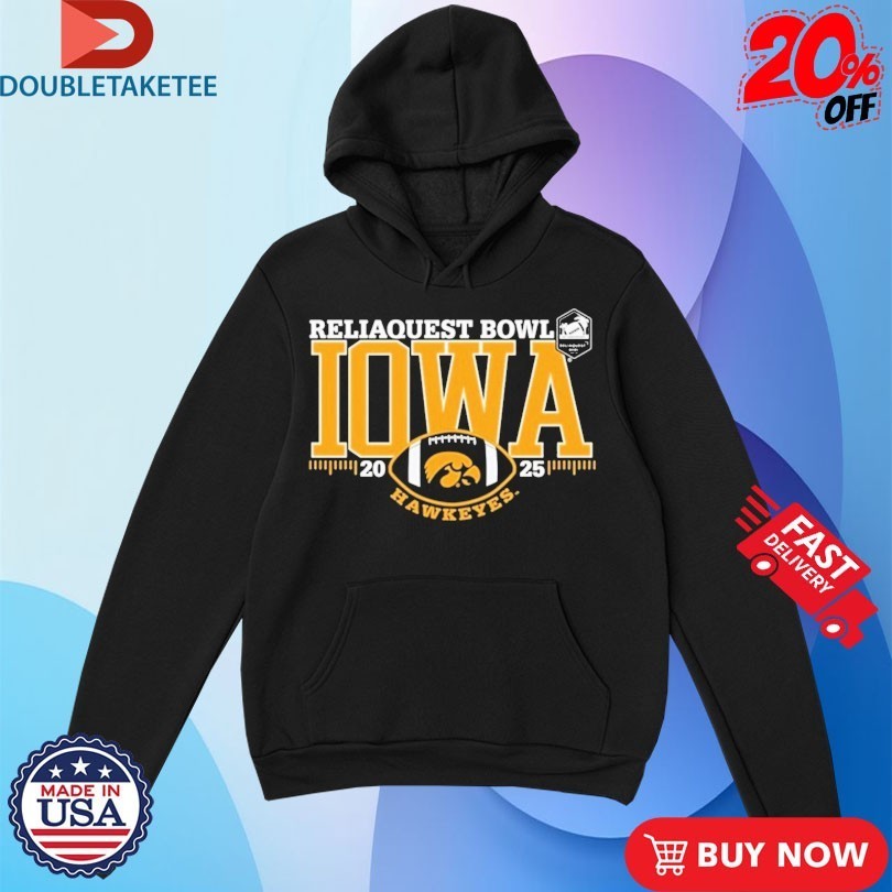 Iowa Hawkeyes 2025 Reliaquest Bowl Shirts