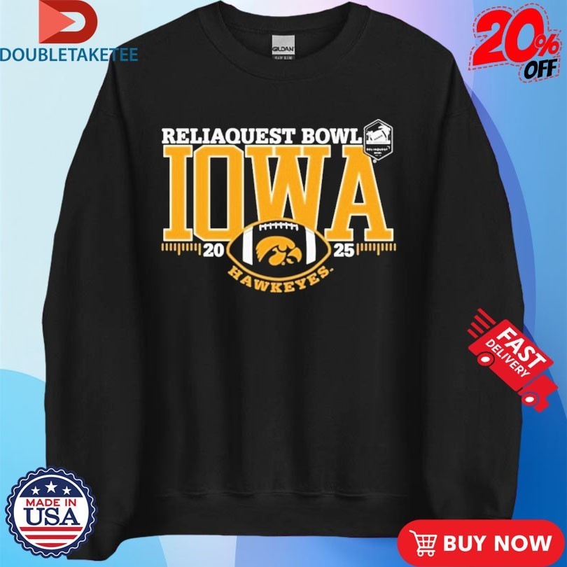 Iowa Hawkeyes 2025 Reliaquest Bowl Shirts