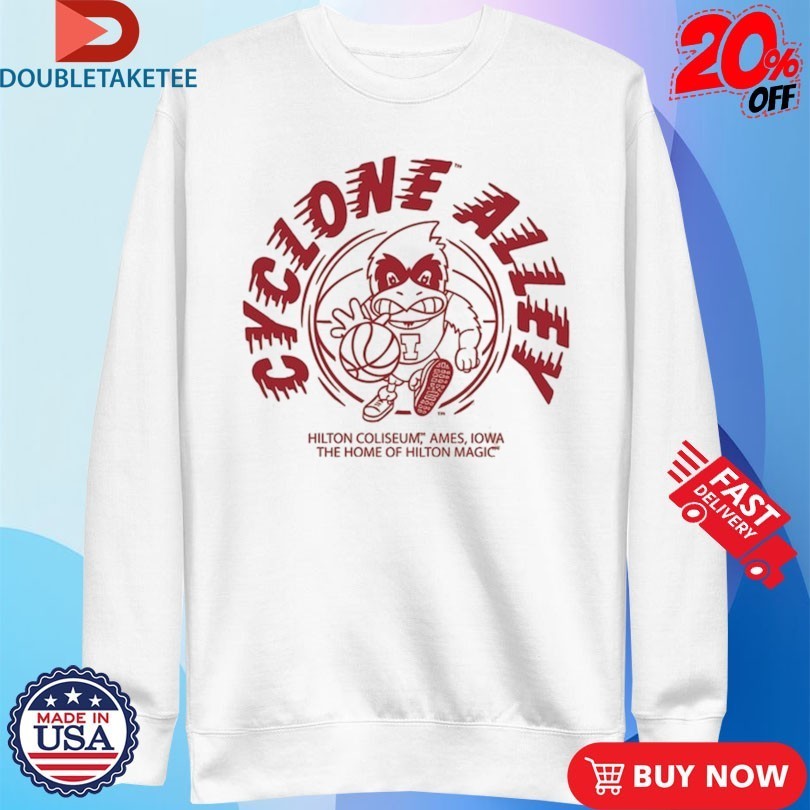 Iowa State Cyclones Hilton Coliseum Ames The Home Of Hilton Magic Mascot Shirts