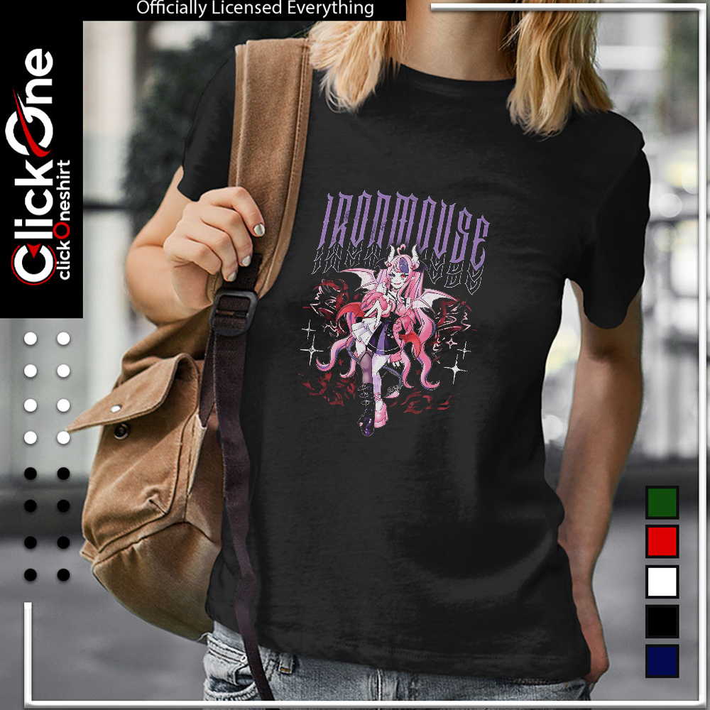 Ironmouse VShojo VTuber character shirt