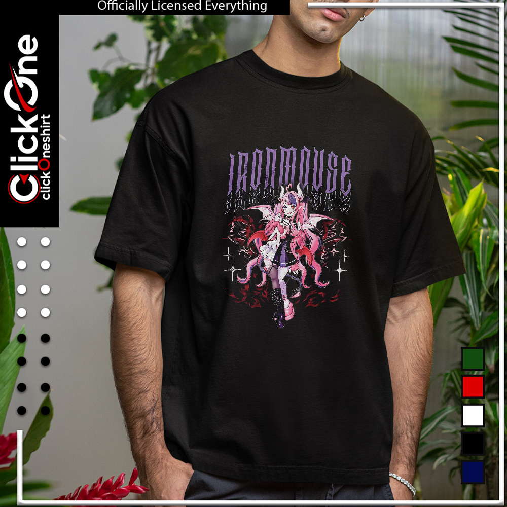 Ironmouse VShojo VTuber character shirt