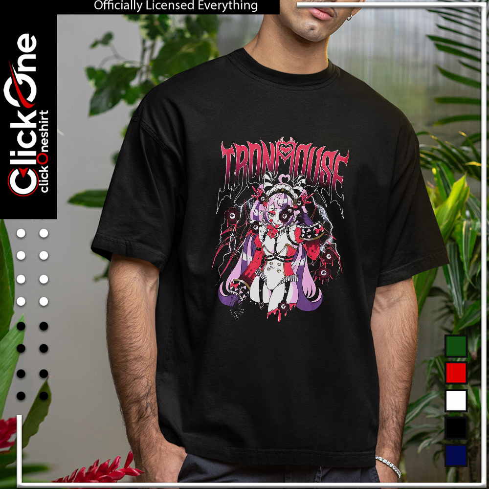 Ironmouse VTuber Character Ironmouse Anime Manga shirt