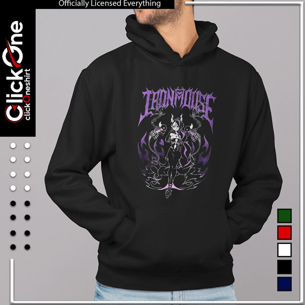 Ironmouse VTuber character shirt