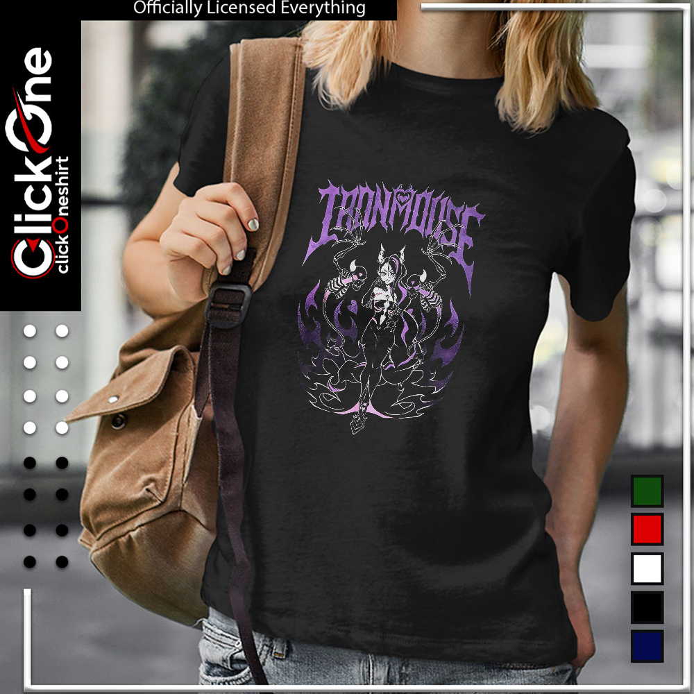 Ironmouse VTuber character shirt