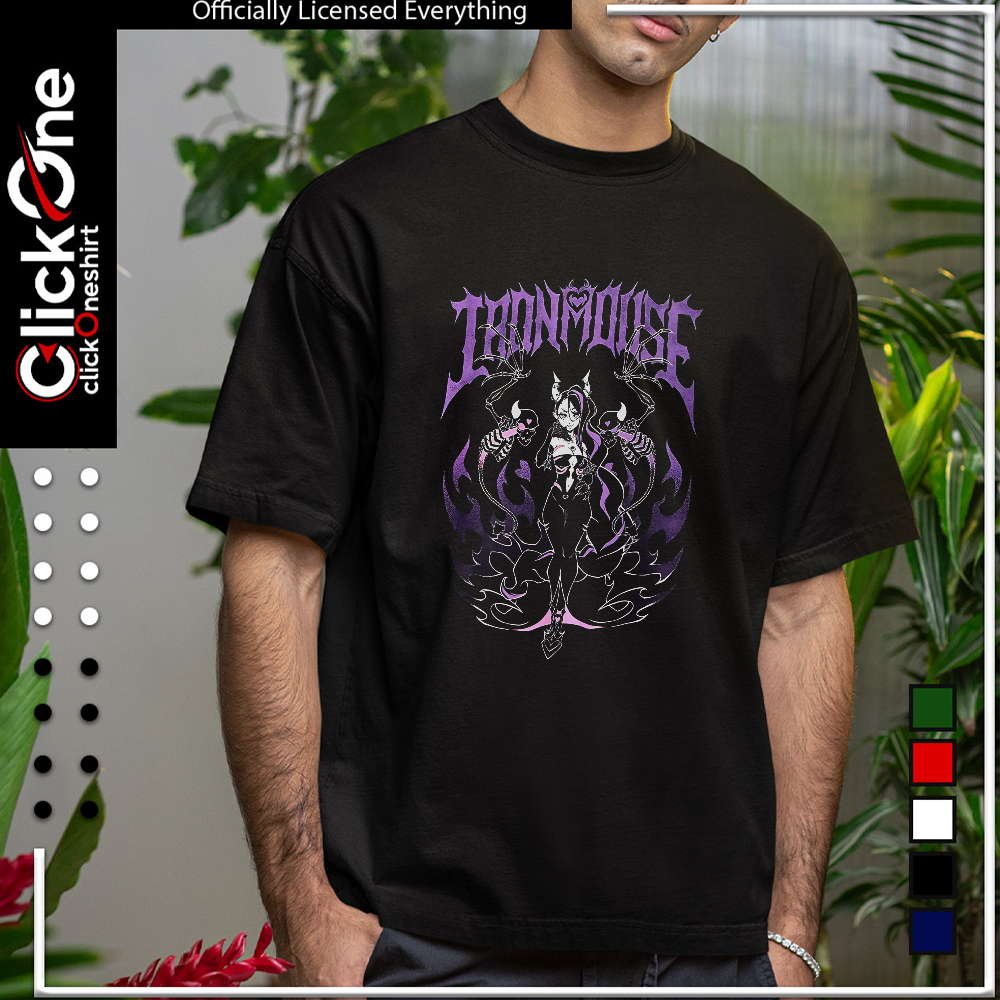 Ironmouse VTuber character shirt