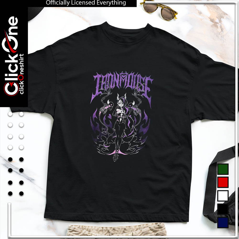 Ironmouse VTuber character shirt