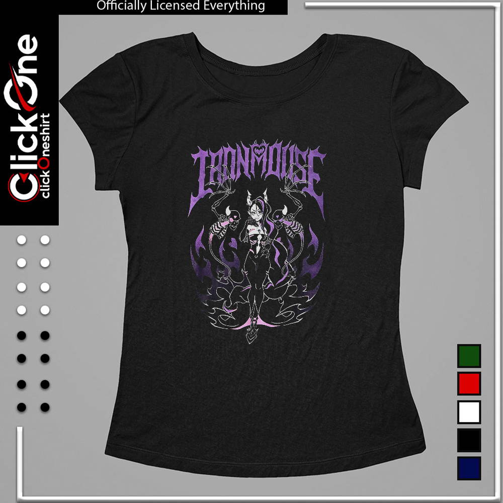 Ironmouse VTuber character shirt