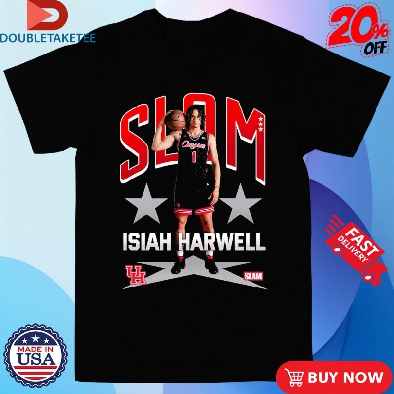 Isiah Harwell Slam Remix Houston Cougars Shirts