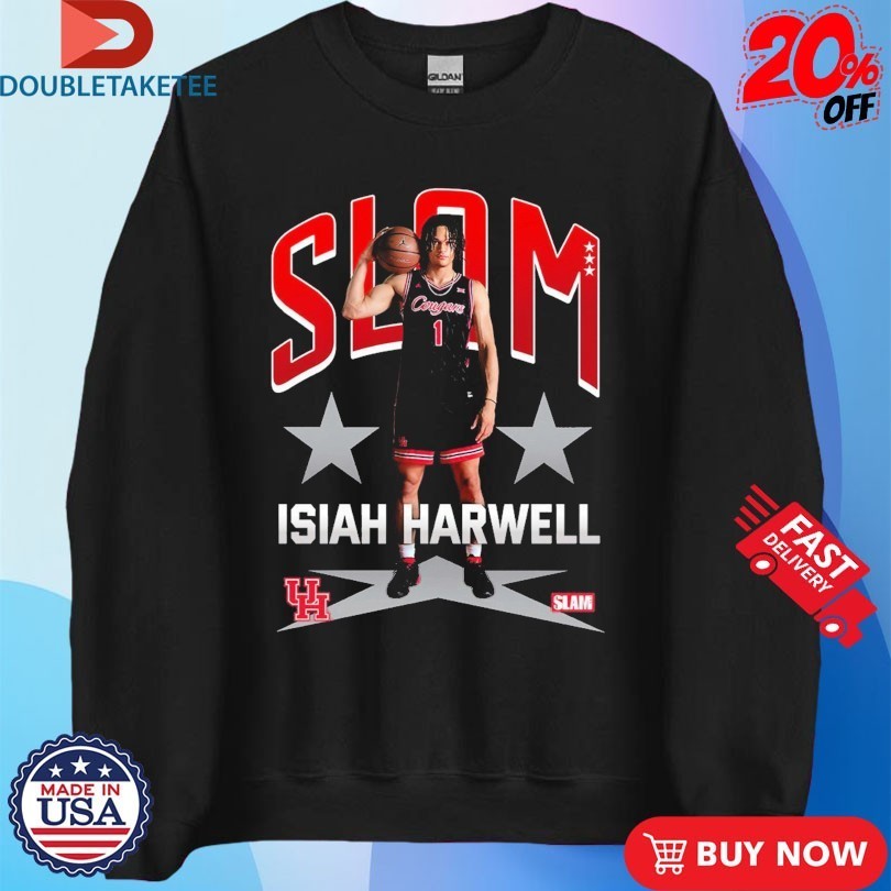 Isiah Harwell Slam Remix Houston Cougars Shirts