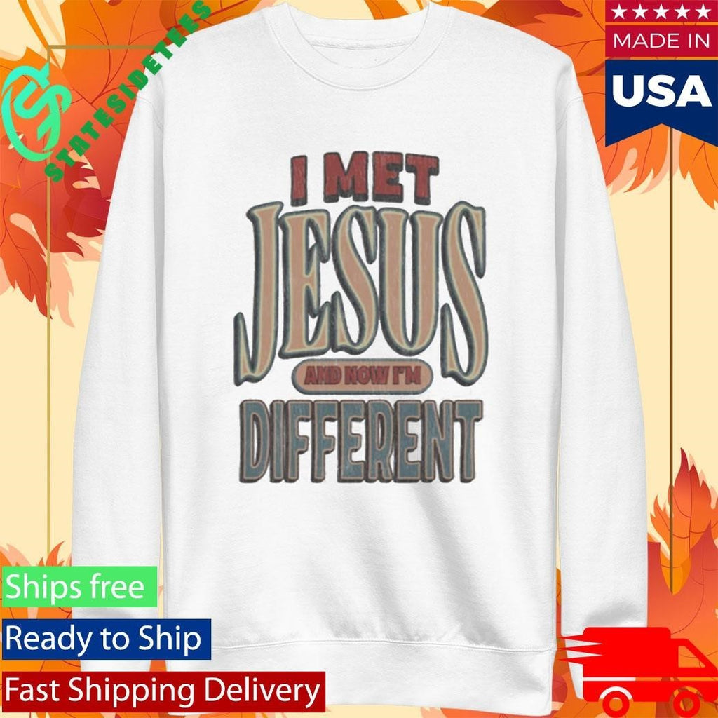 JT Tuimoloau I Met Jesus And Now I’m Different Shirt