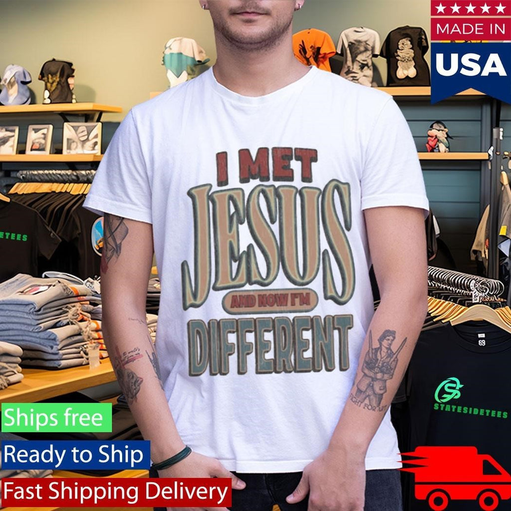 JT Tuimoloau I Met Jesus And Now I’m Different Shirt
