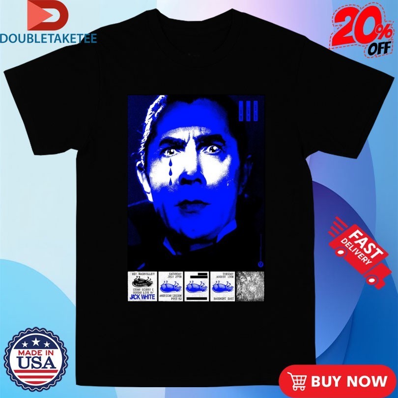 Jack White In Detroit MI On Nov 27 2025 Shirts