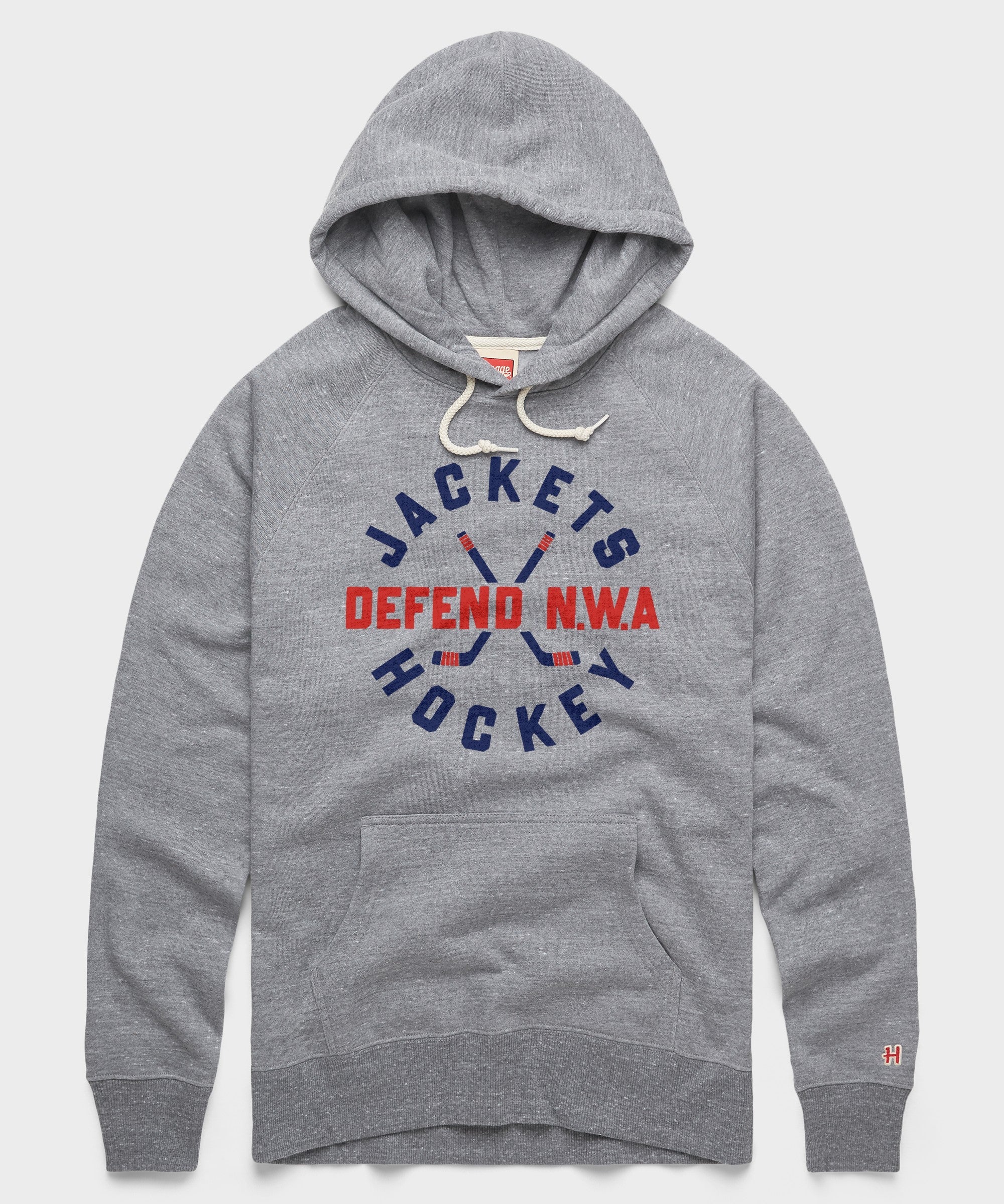 Jackets Hockey Defend NWA Hoodie