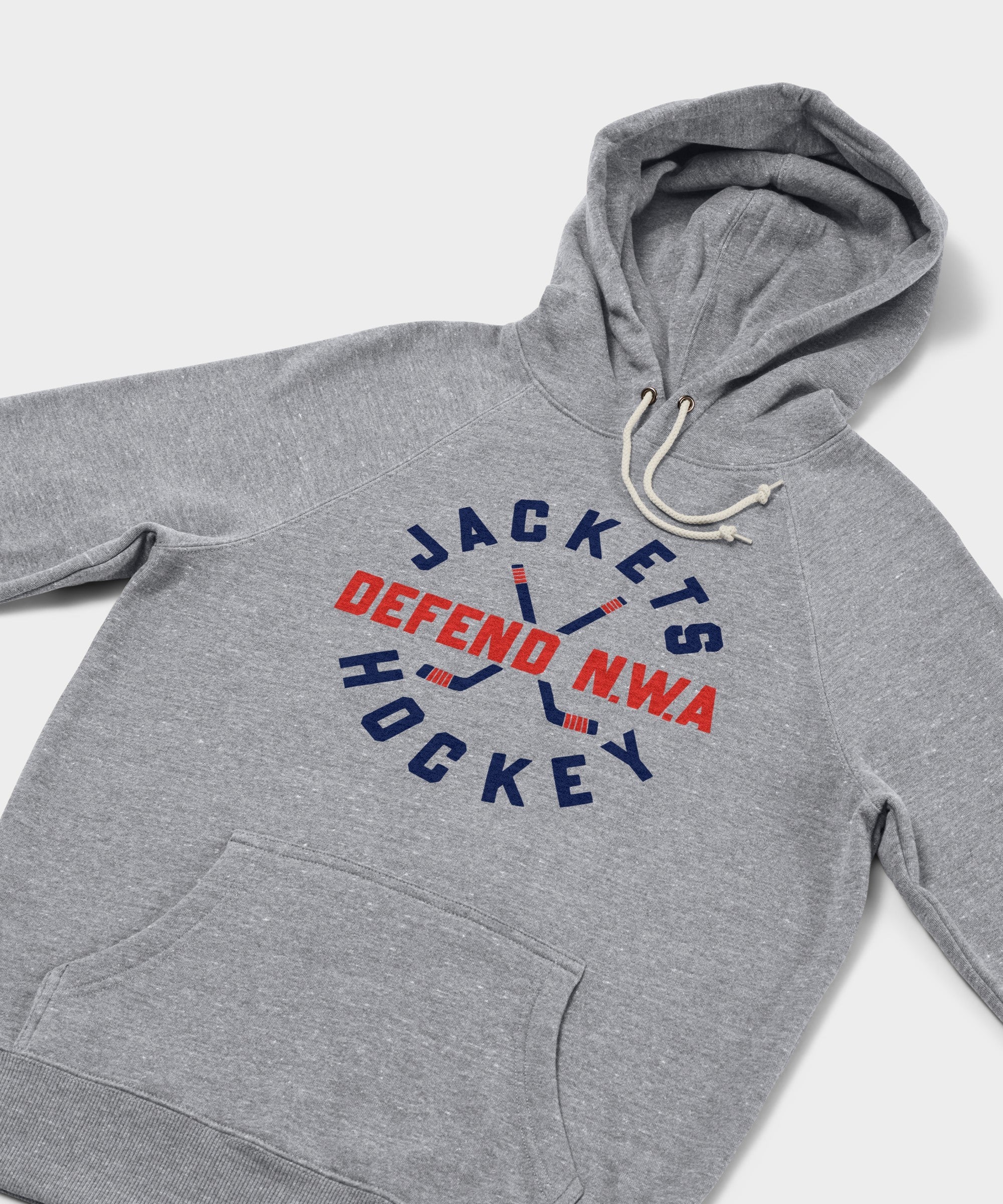 Jackets Hockey Defend NWA Hoodie