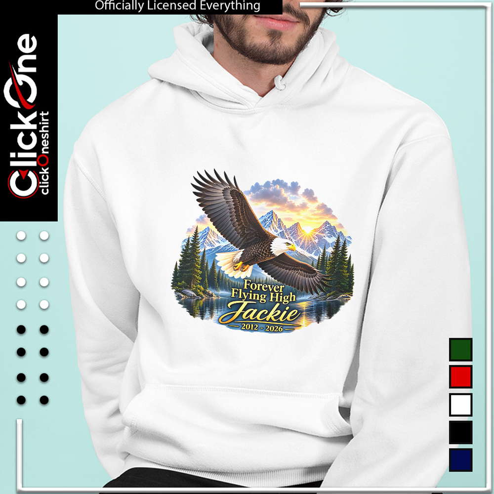 Jackie Bald Eagle Forever Flying High 2012-2026 shirt