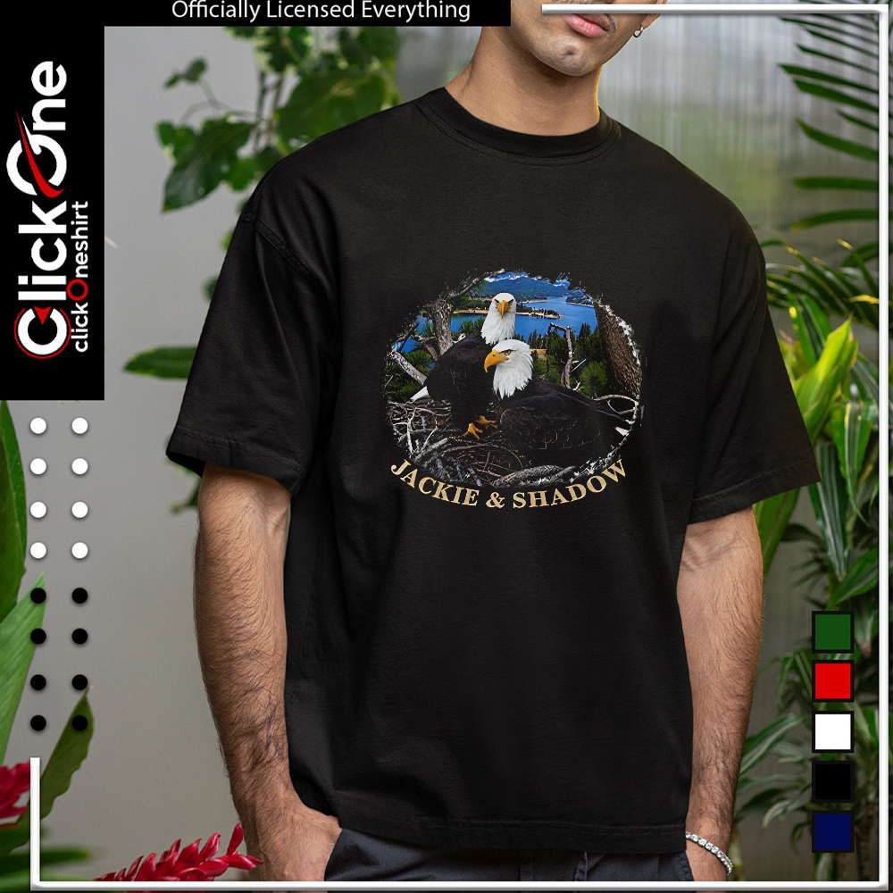Jackie and Shadow Big Bear Valley Eagle shirt