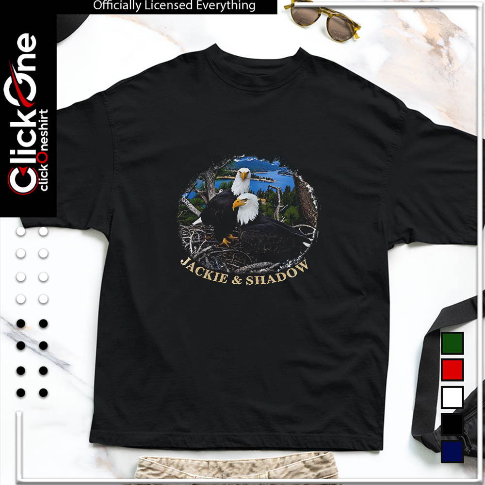 Jackie and Shadow Big Bear Valley Eagle shirt