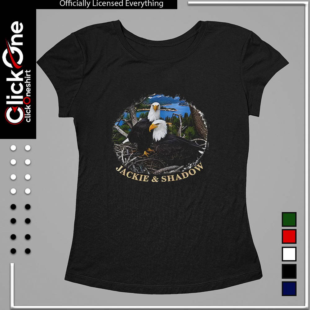 Jackie and Shadow Big Bear Valley Eagle shirt