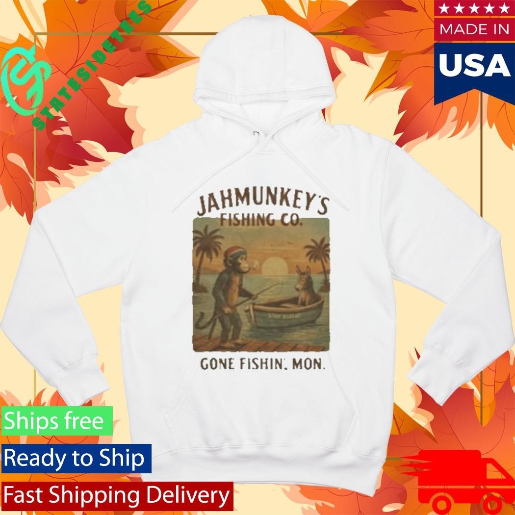 Jahmunkey Gone Fishing Shirt