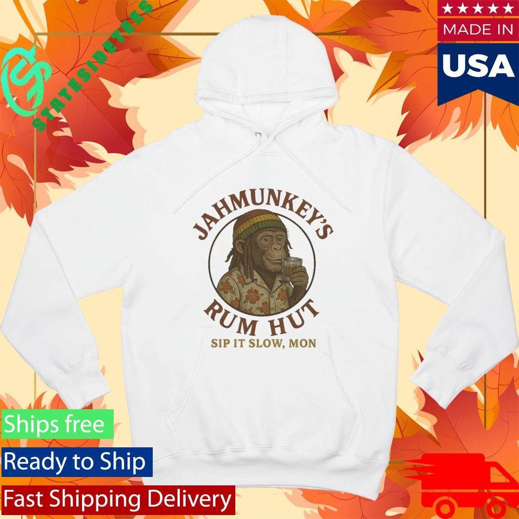 Jahmunkey’s Rum Hut Logo Shirt
