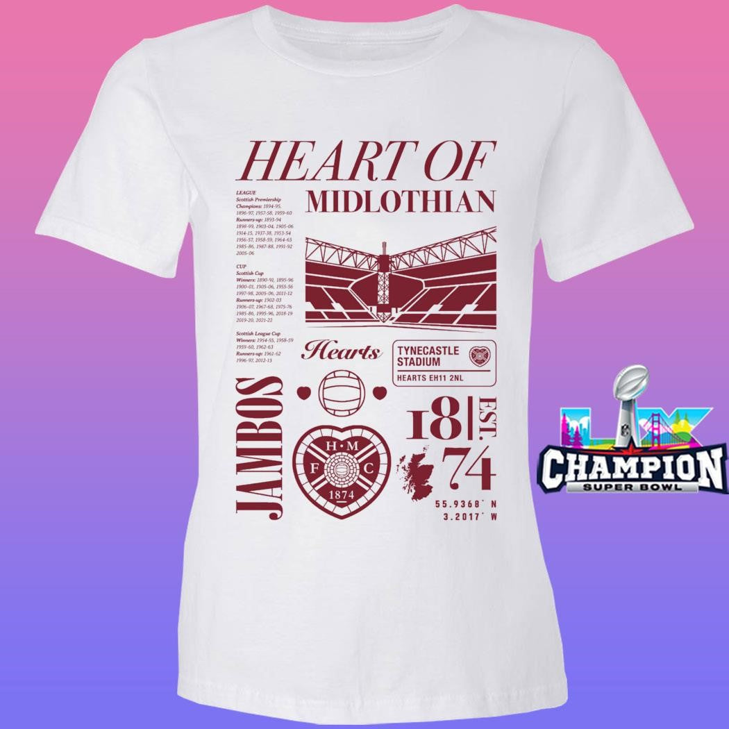 Jambos Heart Of Midlothian Shirt
