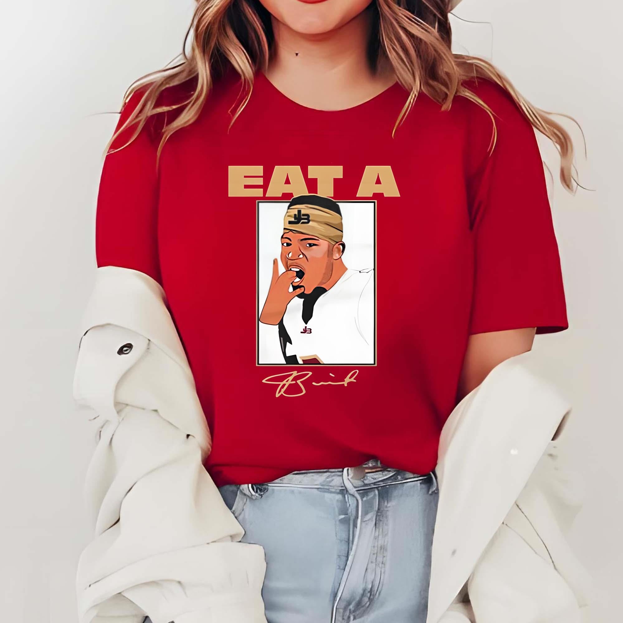 Jameis Winston Eat A W Portrait WHT Shirt