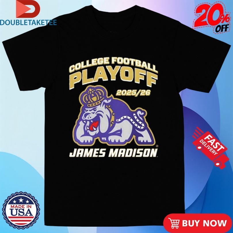 James Madison Dukes JMI 2025 26 College Football Playoff Mascot Shirts