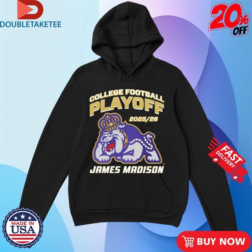 James Madison Dukes JMI 2025 26 College Football Playoff Mascot Shirts