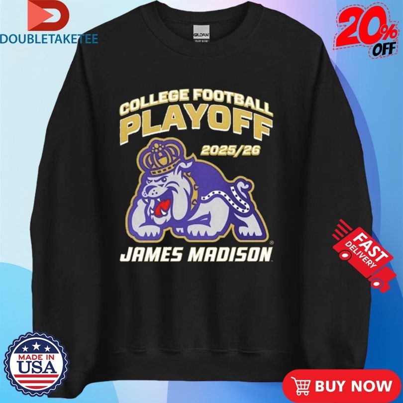 James Madison Dukes JMI 2025 26 College Football Playoff Mascot Shirts