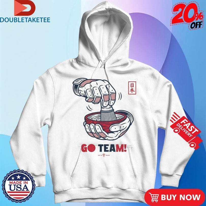 Japan Tea Celebration Go Team Baseball Shirts