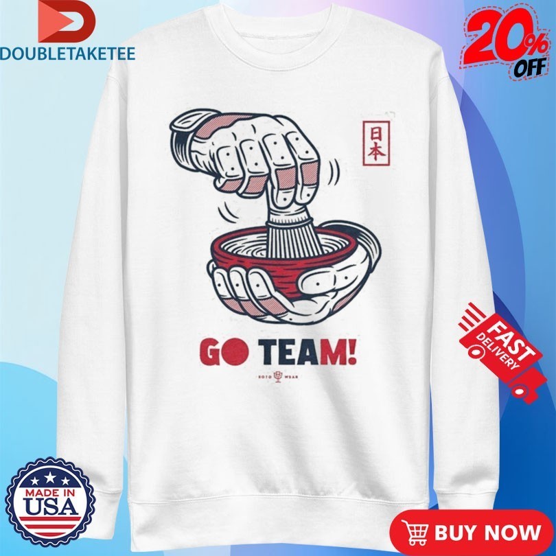 Japan Tea Celebration Go Team Baseball Shirts