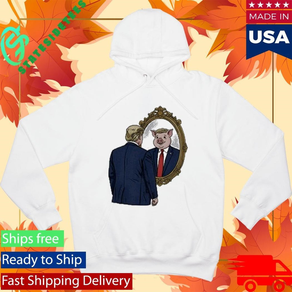 Jb Pritzker Wearing Quiet Piggy Trump Shirt