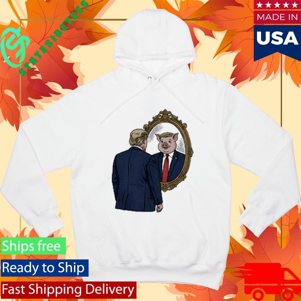 Jb Pritzker Wearing Quiet Piggy Trump Shirt
