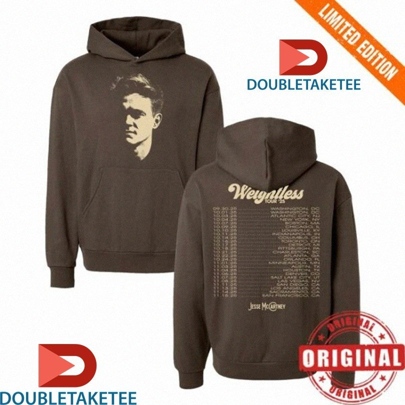 Jesse Mccartney Face Tour 2025 Shirts