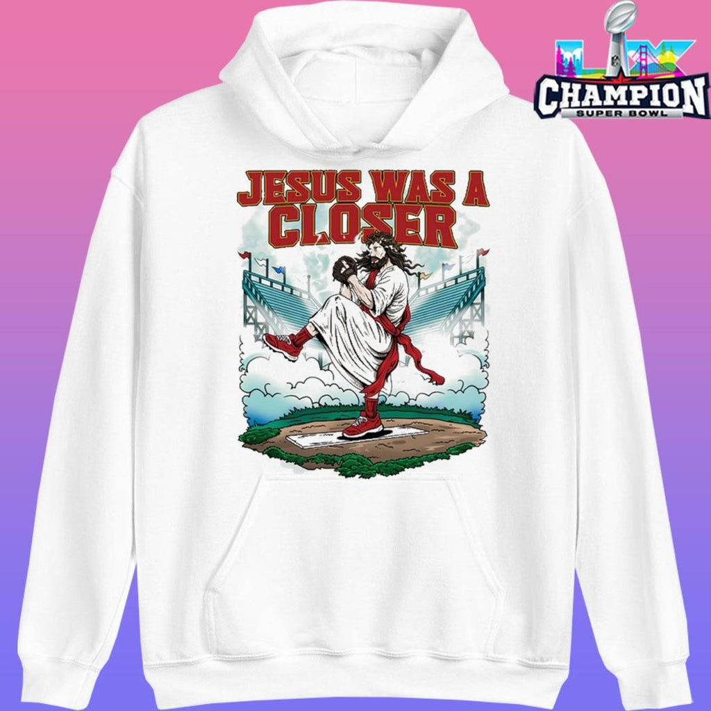 Jesus Was A Closer Baseball Shirt