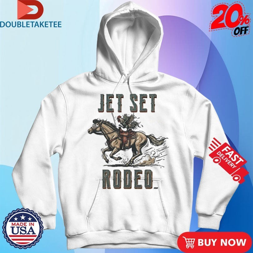 Jet Set Rodeo Ride It Rooster AEW Shirts
