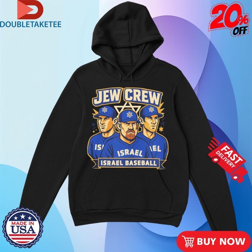 Jew Crew Israel Baseball Plaeyers Shirts