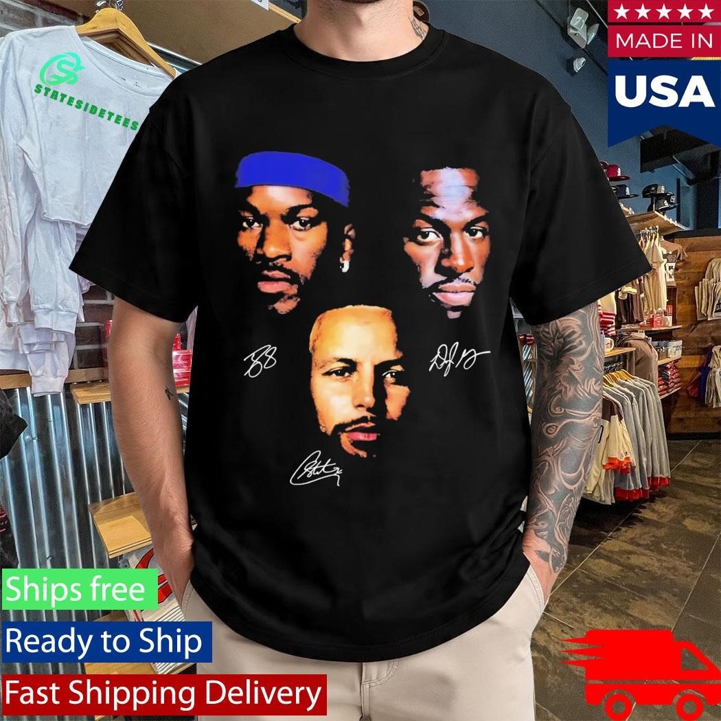 Jimmy Butler Draymond Green & Stephen Curry Signature Shirt