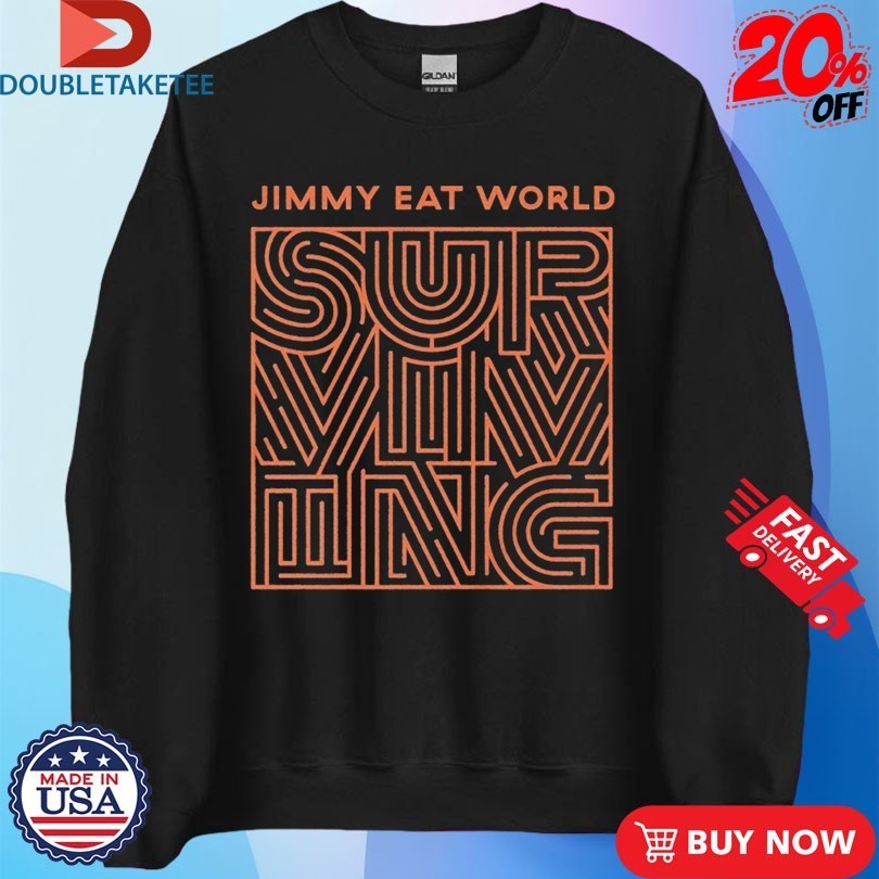 Jimmy Eat World Surviving Album Shirts