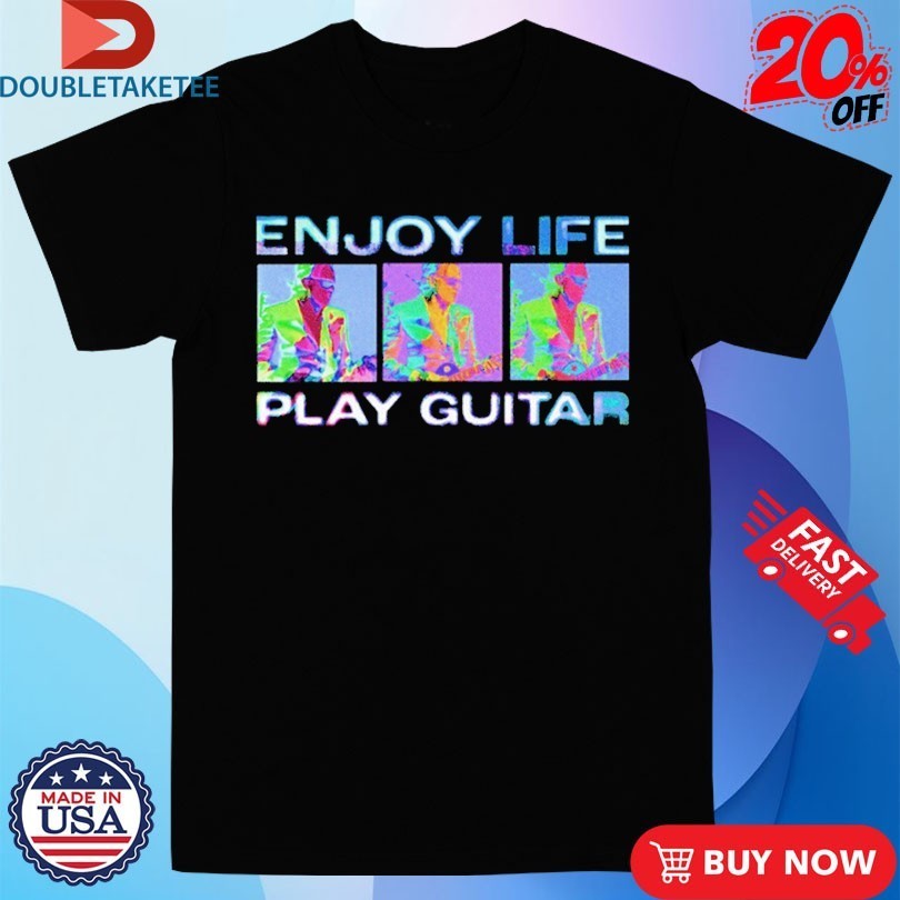 Joe Bonamassa Enjoy Life, Play Guitar Shirts