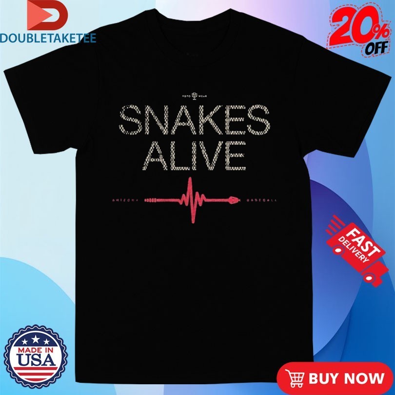 Joe Mantiply Wearing Snakes Alive Heartbeat Shirts