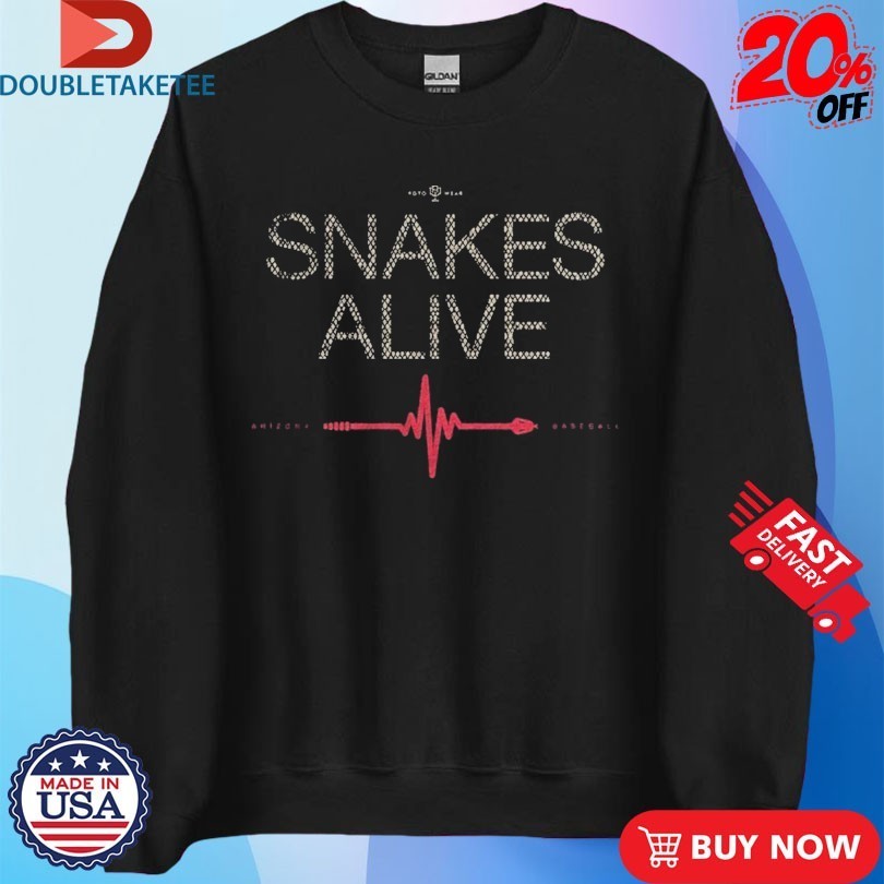 Joe Mantiply Wearing Snakes Alive Heartbeat Shirts