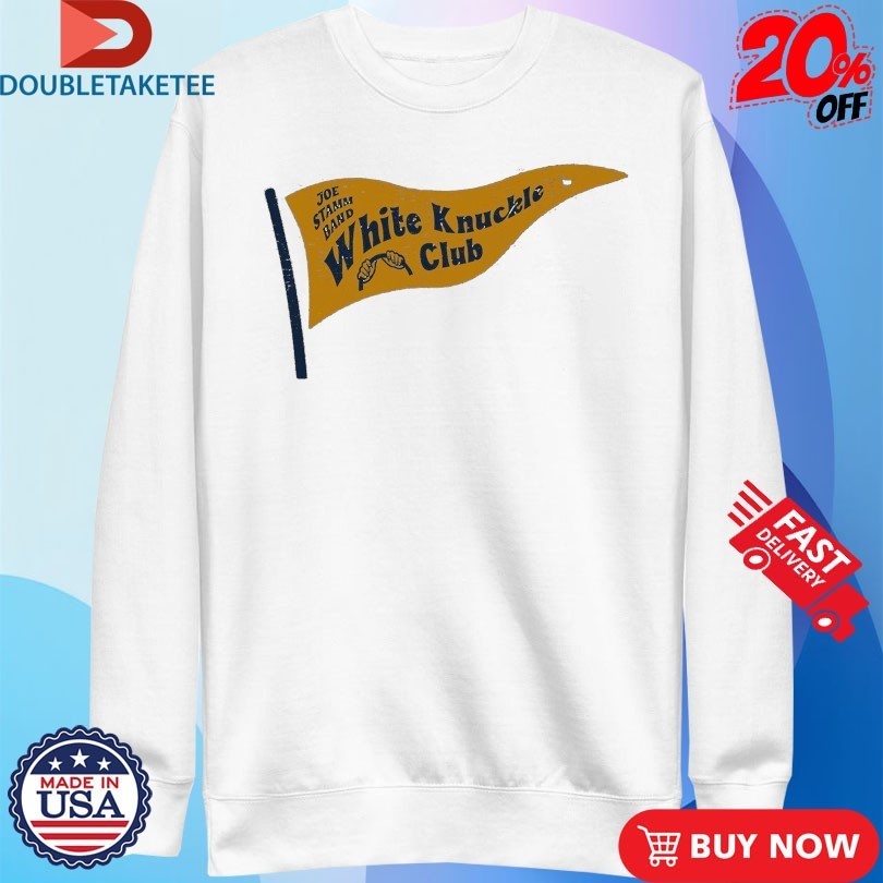 Joe Stamm Band White Knuckle Club Flag Shirts