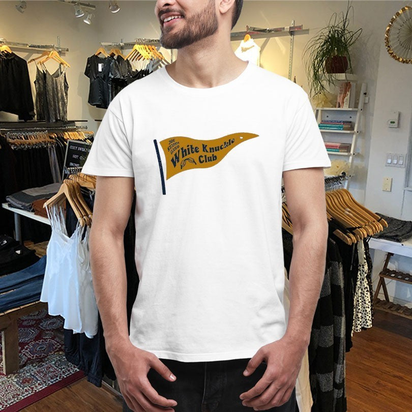 Joe Stamm Band White Knuckle Club Flag Shirts