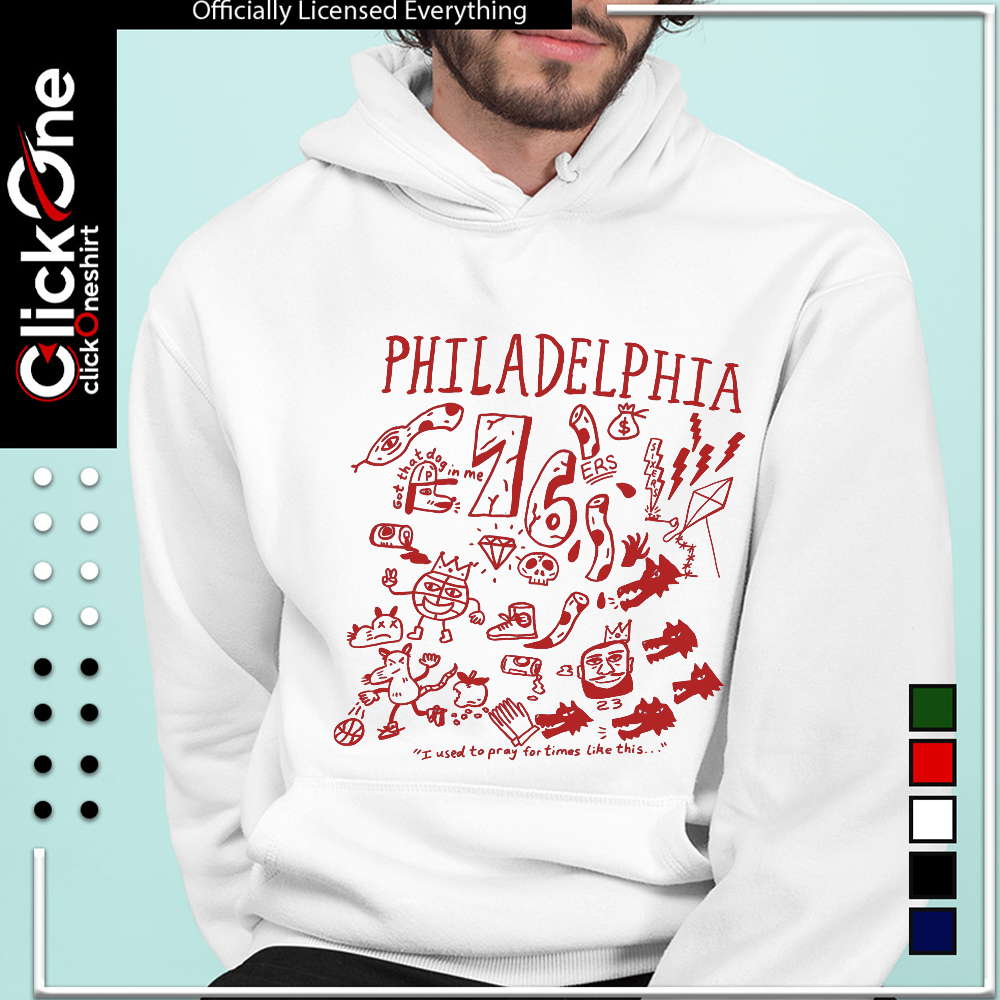 Joel Embiid Philadelphia 76ers Philadelphia got that dog in me 76 ers shirt