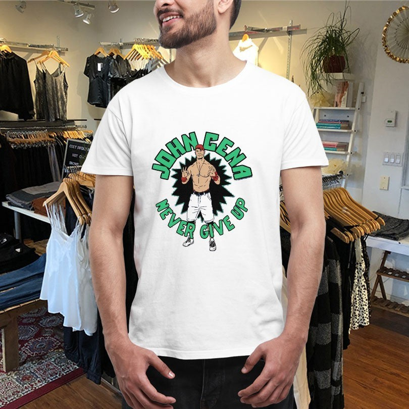 John Cena Never Give Up Shirts