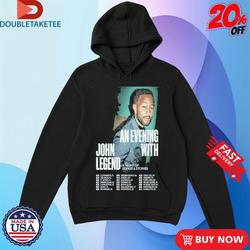 John Legend Fall Tour 2026 Dates Shirts