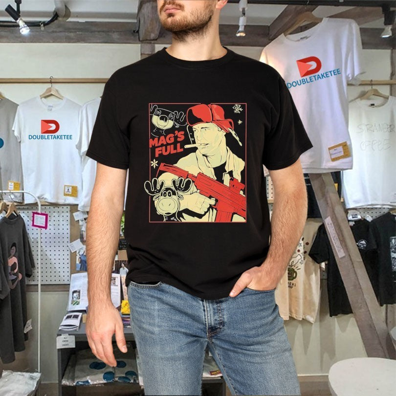 John McClane Die Hard Mag’s Full Smoke Shirts