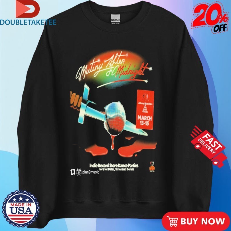 Johnny Blue Skies & The Dark Clouds Mutiny After Midnight Mar 13-15 2026 Shirts
